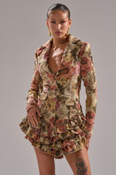 FLORAL HEAVEN TAPESTRY ROMPER