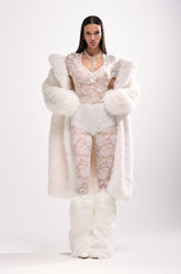 WISH YOU WERE ME LACE JUMPSUIT IN WHITE