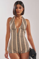FIORA BEADED ROMPER