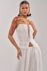 BEAUTIFUL NIGHT WHITE CORSET