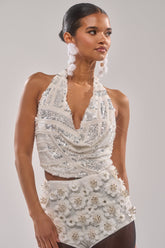 SHINE BRIGHT SEQUIN BLOUSE