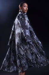 SHE IS THE MOMENT RHINESTONE TRENCH