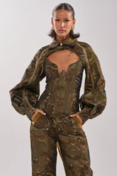 SHIGO BROCADE BOLERO