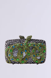 IN THE GARDEN RHINESTONE CLUTCH