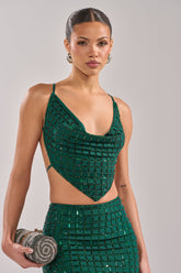 PICK ME A WINNER RHINESTONE TANK