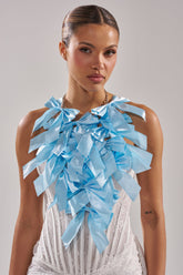FEMME BOW STATEMENT NECKLACE
