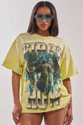 FIRST ROW NEW RENAISSANCE RHINESTONE TEE