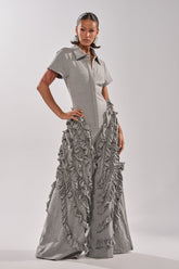LEAH RUFFLE JUMPSUIT