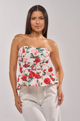FULL BLOOM FLORAL CORSET
