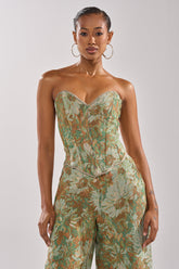 LOVERS FLORAL CORSET