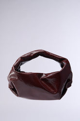 LEATHER LOVIN' PU PURSE IN BURGUNDY