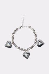 OPEN YOUR HEART CHARM ANKLET