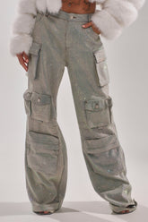 BLING BLING CARGO DENIM