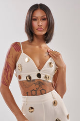 SARASOTA EMBELLISHED BRALETTE