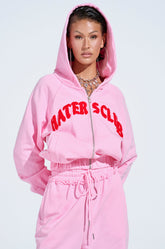 HATERS CLUB ZIP UP HOODIE