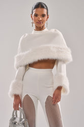 SNOW BUNNY FUR BLOUSE