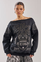 ROYAL OVERSIZED SWEATSHIRT