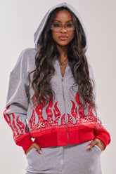 FIRE TO THE FLAMES SWEATSHIRT
