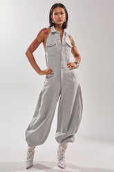 JETSETTER JUMPSUIT IN FRENCH TERRY