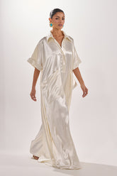 SHE'S RICH OVERSIZED JUMPSUIT IN LUXE CREAM