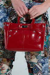 TOP TIER PANTS PU PURSE