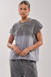 NIGHT SKY RHINESTONE TEE