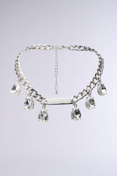 STAY DRIPPING IN DIAMONDS NECKLACE