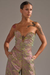 TIME AND TIME AGAIN RHINESTONE CORSET