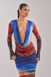 BOOM BOOM MESH BLOUSE