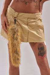 THAT GURL FAUX FUR KEYCHAIN