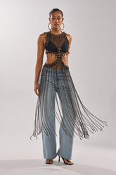 DRIP DRIP CROCHET BLOUSE