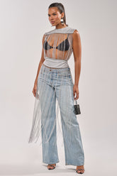 ARK SLEEVELESS CHAIN TOP