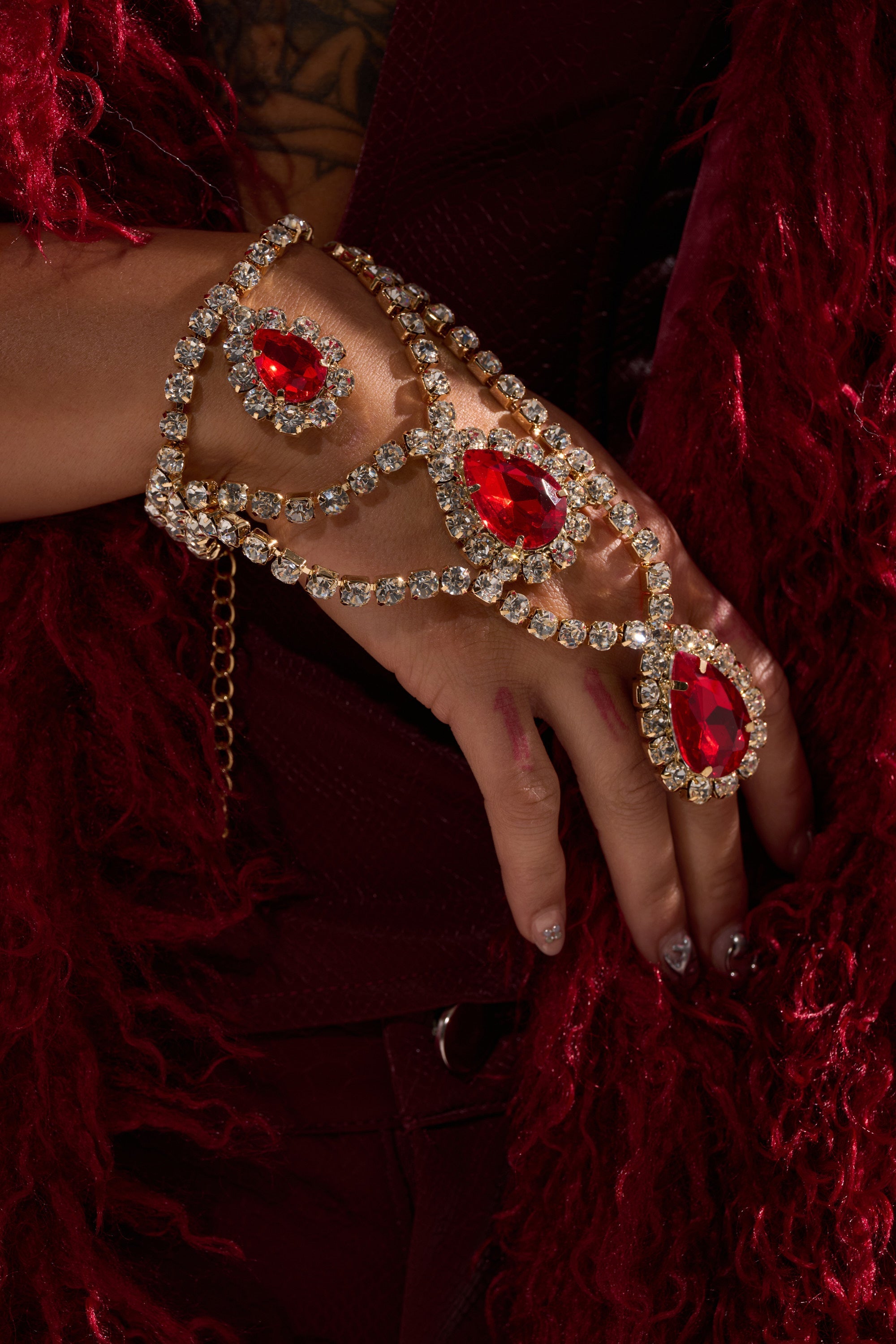 ELSA BLING RING HAND PANJA