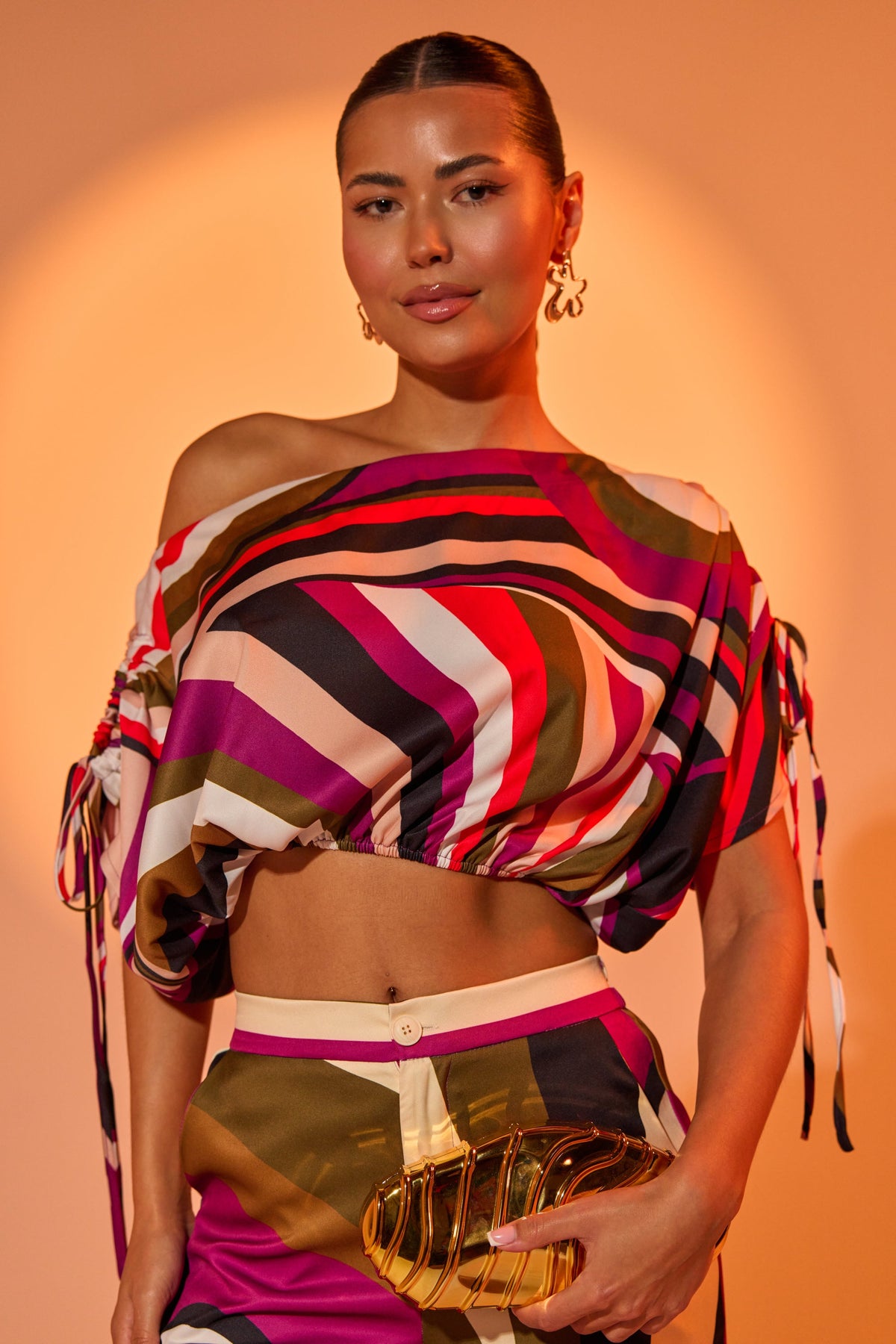 CRAZY IN LOVE OFF THE SHOULDER BLOUSE