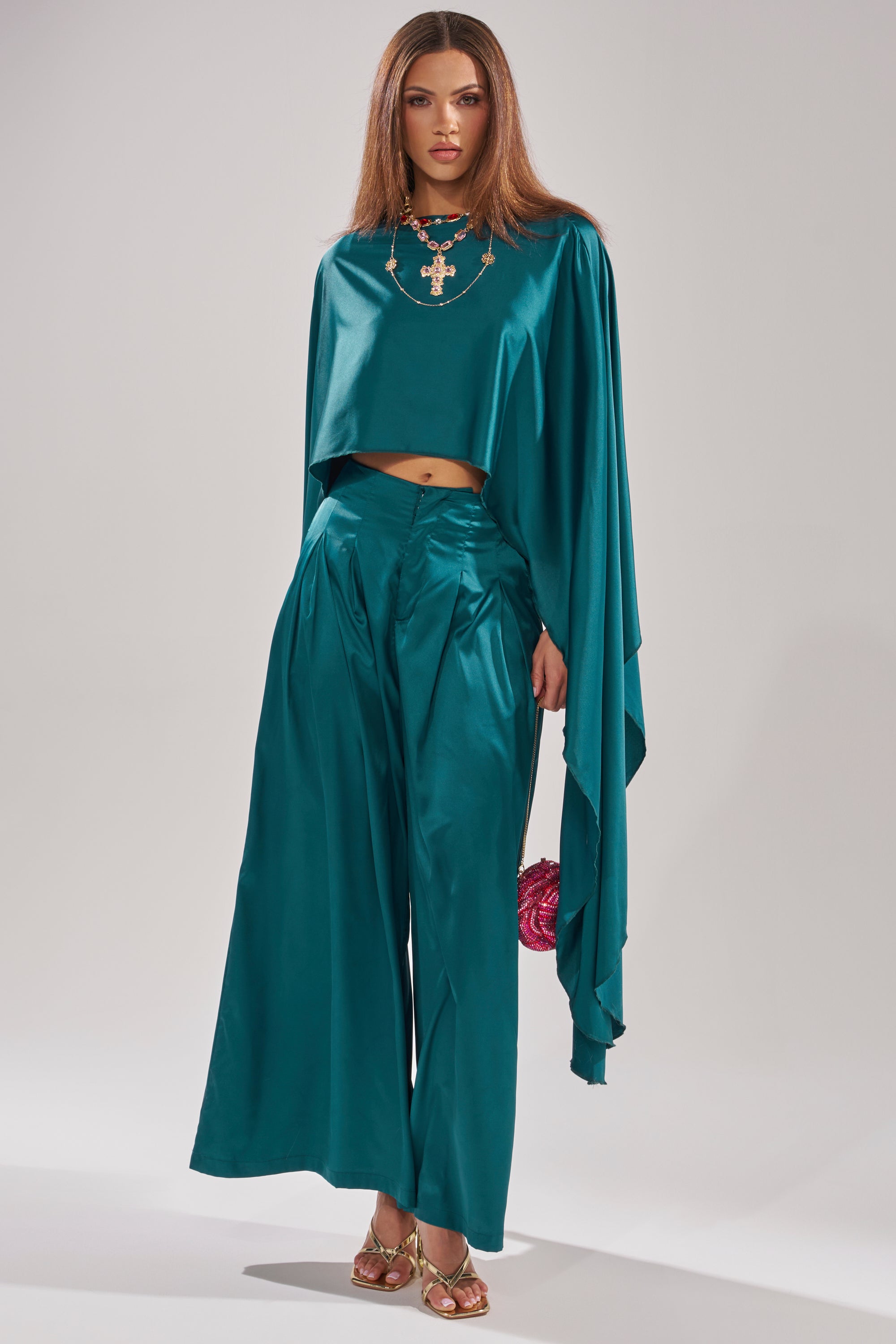 GIRLS FOR LIFE EMERALD BLOUSE