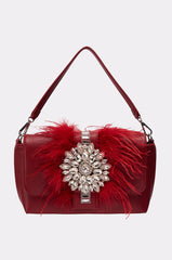RED CARPET EMBELLISHED PURSE
