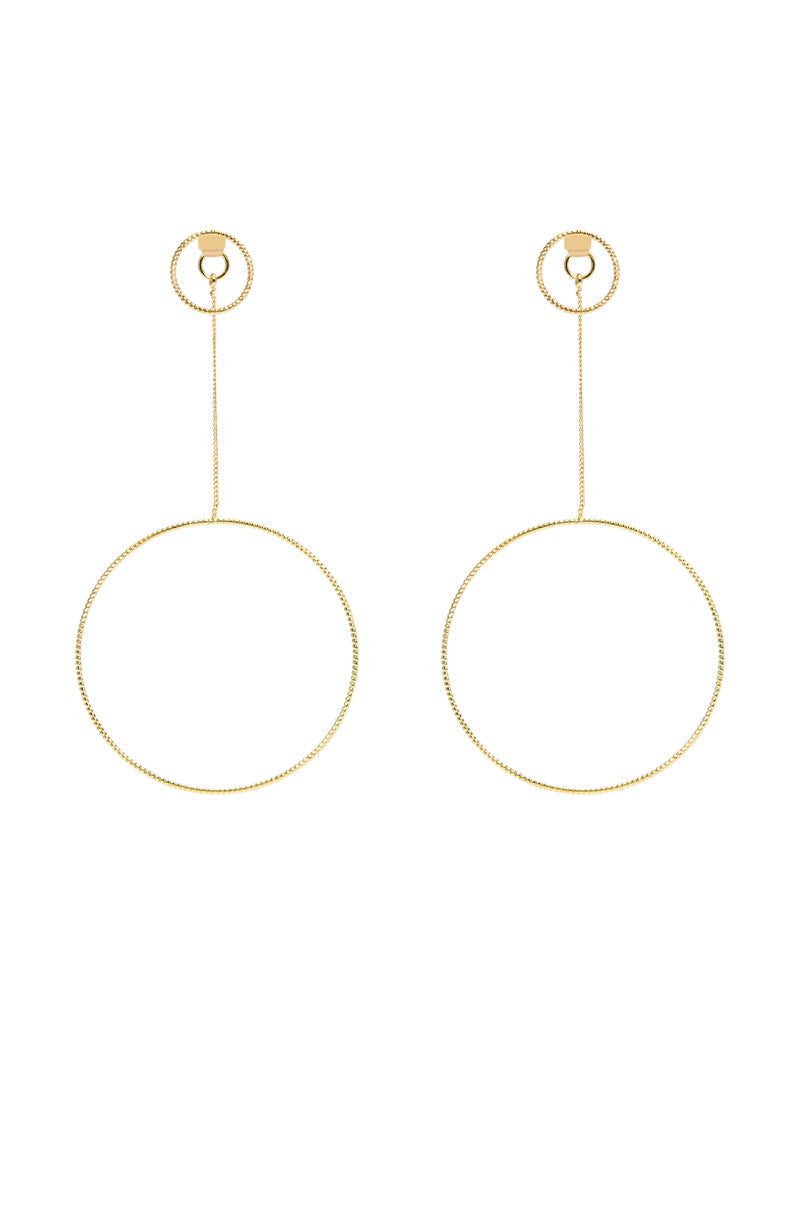 FULL CIRCLE MOMENT DANGLE EARRING